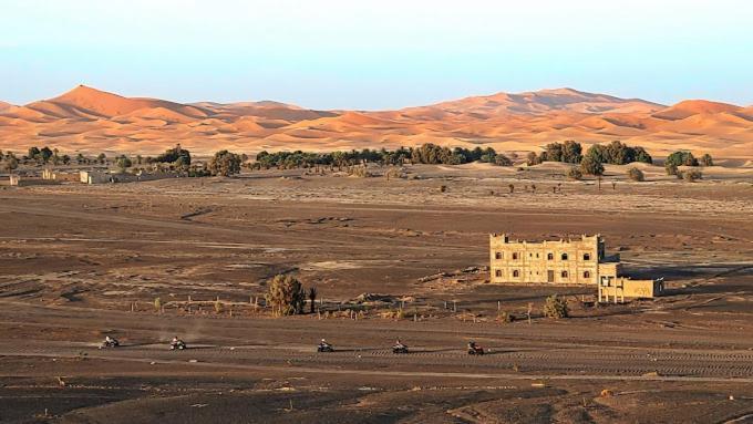 Kasbah Hotel Panorama Merzouga Luaran gambar